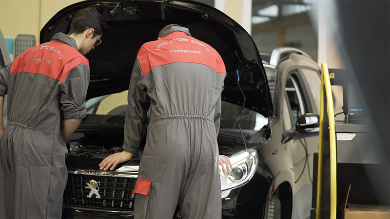 Bac maintenance des équipements industriels