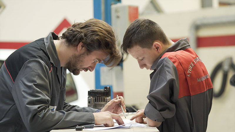 Bac maintenance des équipements industriels